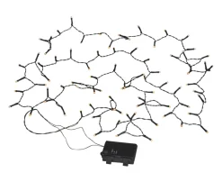 Stemning Lysslynge m/timer 80 LED-pærer 3,9 meter | Dekorativ Belysning - Utendørs