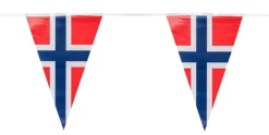 Festplassen 17. mai girlander med vimpler 5 meter | Pynt & Festutstyr|Flagg & Tilbehør Til Flaggstang