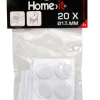 Home it Møbelknotter selvklebende Ø17 mm hvit - 20 stk. | Møbelknotter