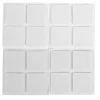Home it Møbelknotter selvklebende 25 x 25 mm hvit - 16 stk. | Møbelknotter