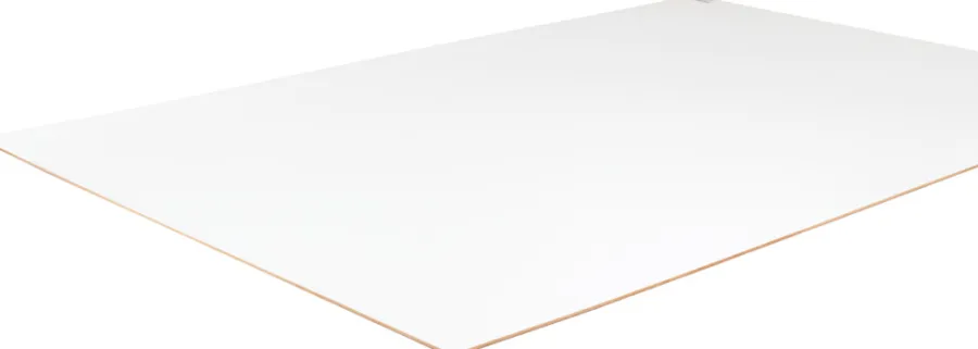 Hornbaek MDF-plate 3 mm hvit - 80 x 120 cm | Mdf-Plater