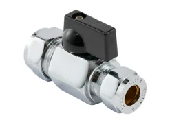 Minikuleventil 15 x 10 mm m/grep | Kraner Og Ventiler