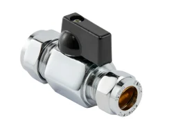 Minikuleventil 15 x 12 mm m/grep | Kraner Og Ventiler