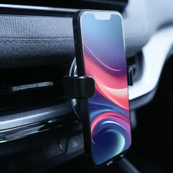 Autozone Mobilholder med trådløs lading – | Lyd & Tilbehør Til Mobiltelefoner|Biltilbehør