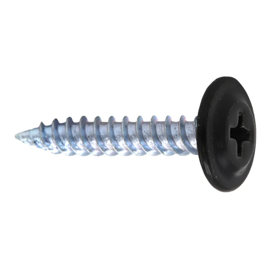 Heco Monteringsskrue 4,2 x 32 mm svart 200 stk. | Skruer