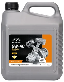 Autozone Motorolje fullsyntetisk 5W-40 - 4 liter | Motorolje & Spylervæske