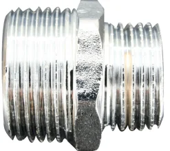 Nippel 3/4" x 1/2" | Forkrommede