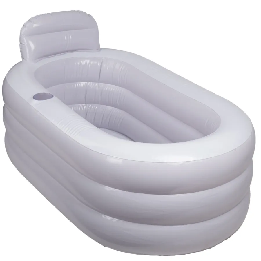 Oppblåsbart badekar 131 x 79 x 67 cm | Campingutstyr|Badekar