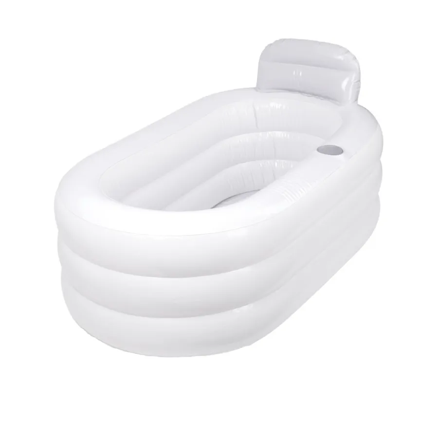 Oppblåsbart badekar 131 x 79 x 67 cm | Campingutstyr|Badekar