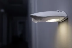 Osram DoorLED sensorlampe sølv batteri | Sensorlamper