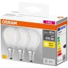 Osram LED Base kronepære E14 4W 3-pk | Led-Pærer