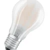 Osram LED Base matt standardpære E27 7 W 3-pk | Led-Pærer