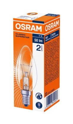 Osram LED Classic Superstar E14 klar pære 11 W | Led-Pærer