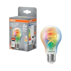 Osram SMART+ klar filamentpære RGBW E27 4,8 W | Led-Pærer|Smartpærer