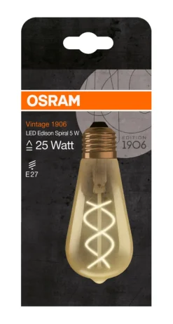 Osram Vintage 1906 LED edison 4,5 W | Led-Pærer