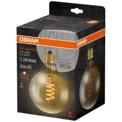 Osram Vintage 1906 LED-pære globe 4 W E27 | Led-Pærer