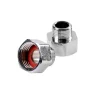 Overgangssett 1/2" x 3/8" krom | Vvs-Artikler