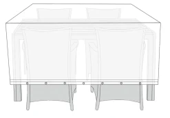 Sunlife Overtrekk til hagemøbelsett L170 x B130 x H85 cm - | Overtrekk Til Parasoller & Hagemøbler