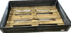Pallekarm svart 120 x 80 cm | Plantebord & Høybed