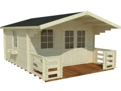 Palmako hytte Kristian 12,6 m² 360 x 360 cm | Hytter & Boder