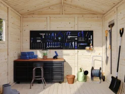 Palmako redskapsbod Aksel 1 - 4,6 m² 243 x 190 cm | Redskapsboder|Hytter & Boder