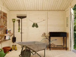 Palmako redskapsbod Aksel 2 - 7,5 m² 273 x 280 cm | Redskapsboder|Hytter & Boder