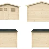 Palmako redskapsbod Lotta 5,6 m² 320 x 205 cm | Redskapsboder|Hytter & Boder