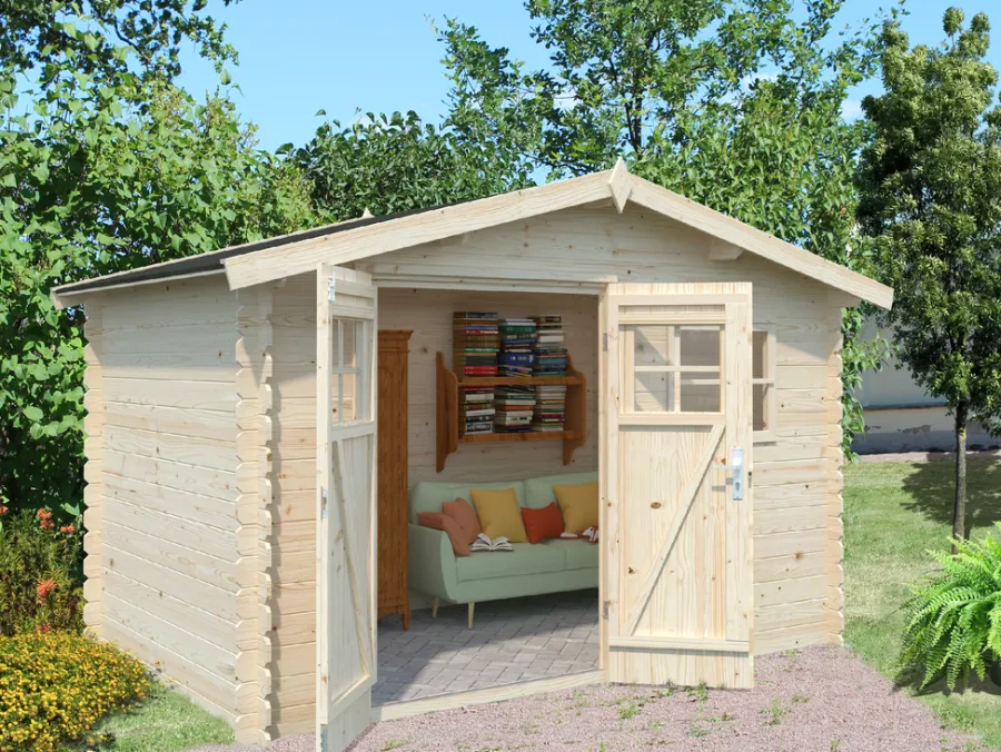 Palmako redskapsbod Lotta 5,6 m² 320 x 205 cm | Redskapsboder|Hytter & Boder