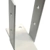 Palmako stolpefot med plate 90 x 90 mm | Stolper & Påler