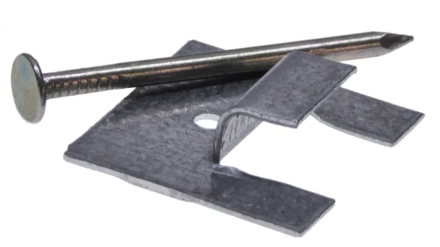 Heco Panelklips type 1, 3-4 mm 100 stk. | Bolter & Muttere|Bygningsbeslag