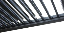 Pergola 3 x 3 x 2,3 meter mørkegrå | Paviljonger & Partytelt