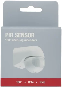 Elworks PIR-sensor 180° innendørs/utendørs – | Sensorer