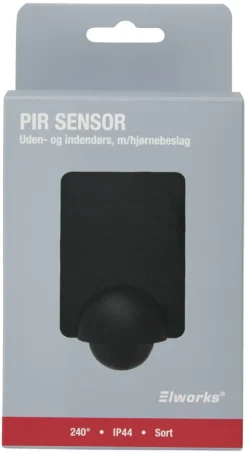 Elworks PIR-sensor 240° innendørs/utendørs – | Sensorer
