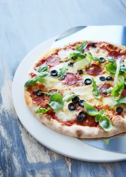 Grillexpert Pizzastein Ø38 cm med alubakeplate - | Grilltilbehør|Pizzaovn & Tilbehør