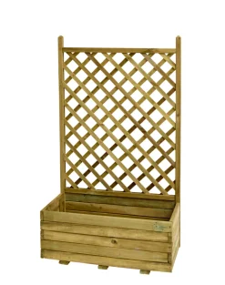 Plantekasse med espalier | Plantebord & Høybed