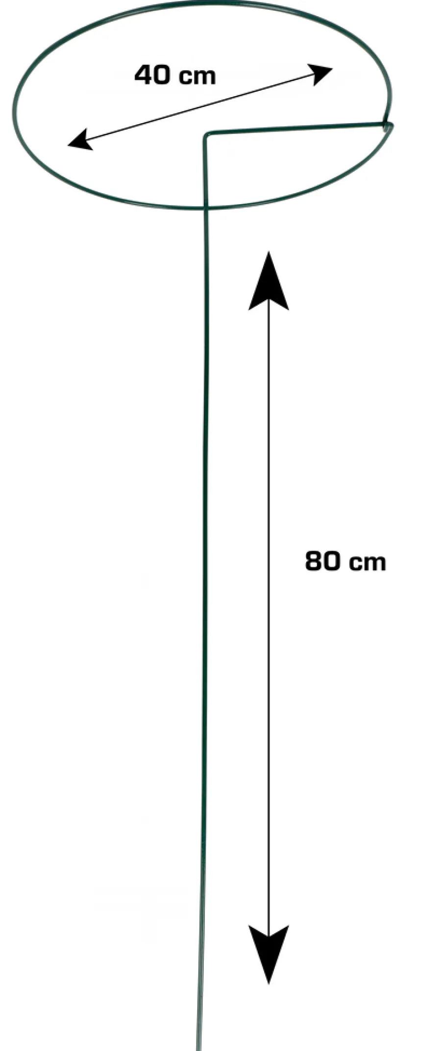 Home it Plantestøtte 70 cm | Bindetråd & Blomsterpinne