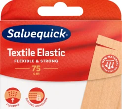 Salvequick Plaster Textile Elastic – 75 cm | Personlig Pleie