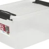 Plast1 oppbevaringsboks m/lokk klar - SystemBox 32 | Oppbevaring