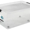 Plast1 oppbevaringsboks m/lokk klar - BoxOne 40 | Oppbevaring