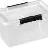 Plast1 plastboks m/lokk klar 3-pk. - BoxOne | Oppbevaring
