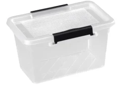 Plast1 plastboks m/lokk klar 3-pk. - BoxOne | Oppbevaring