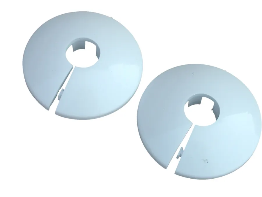 Plastrosett 3/4" hvit - 2 stk. | Vvs-Artikler