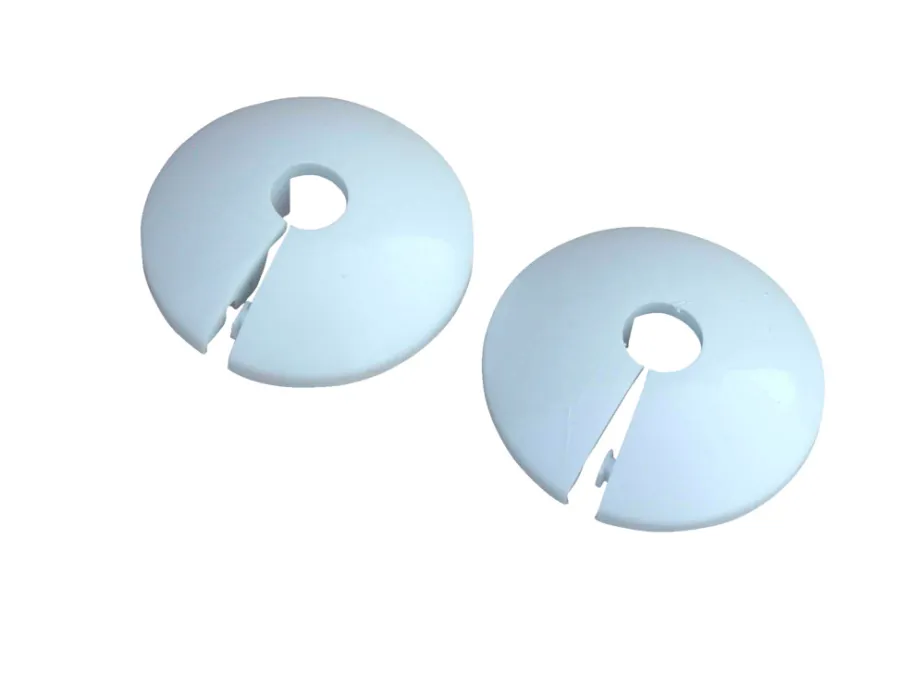 Plastrosett 1/2" hvit - 2 stk. | Vvs-Artikler