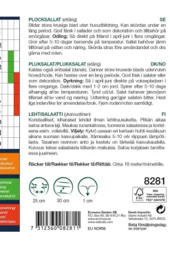 Weibulls Plukksalat "Australische Gele" | Frø