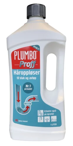 Plumbo håroppløser 1 liter | Rengjøringsmidler