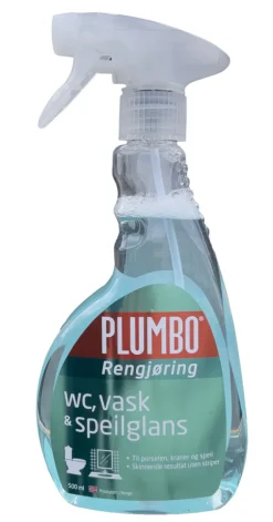 Plumbo WC, vask og speilrens 0,5 liter | Rengjøringsmidler