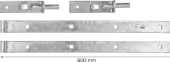 Home it Porthengsel galvanisert 40 x 600 mm | Grep & Hengsler