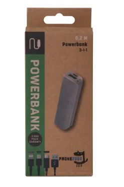 PhoneFood Powerbank | Kabler & Adaptere