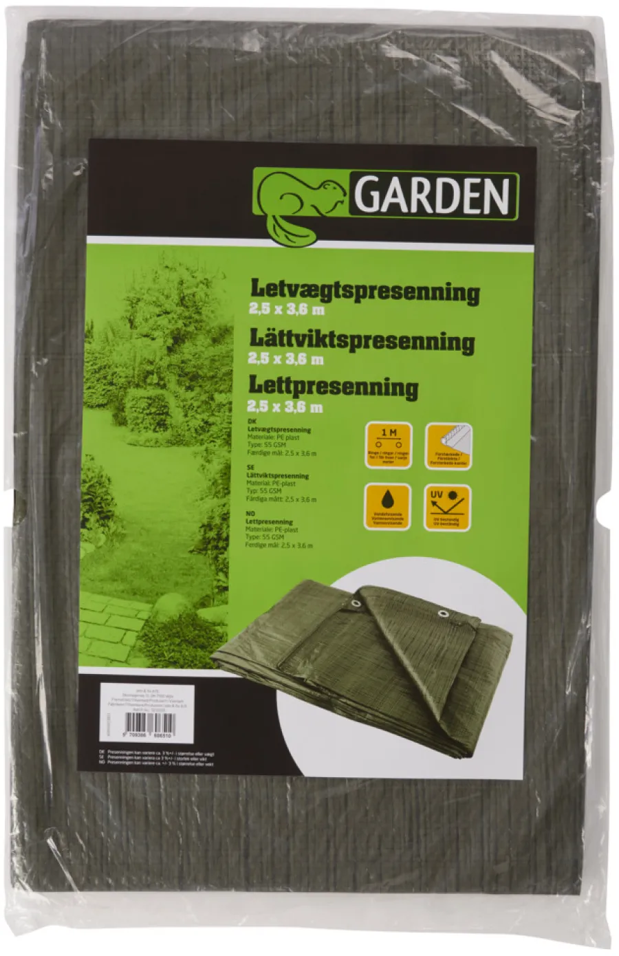 Garden Presenning 250 x 360 cm 9 m² - ® | Presenninger