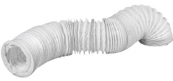 PVC flexslange Ø102 mm x 3 meter hvit | Ventilasjon